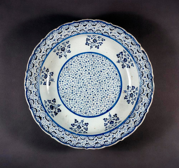 Halic Designed Iznik Tile Plate Replica No.1