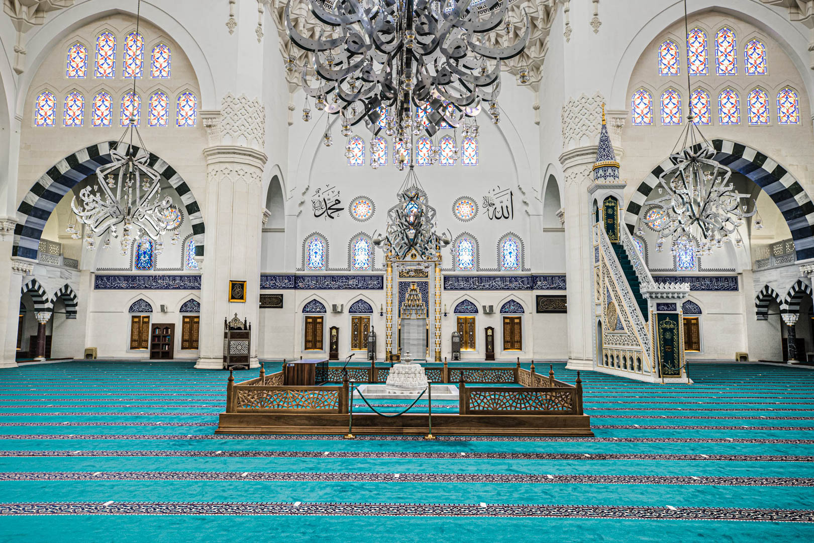 Atasehir Mimar Sinan Mosque Istanbul