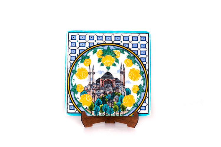 Hagia Sophia Patterned Iznik Tile