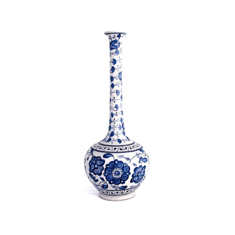 Baba Nakkaş Patterned İznik Tile Drop Vase
