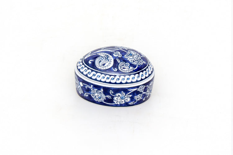 Baba Nakkaş Design Iznik Tile Jewelry Box