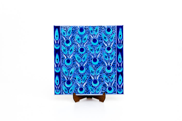 Çintemani & Tulip Patterned Iznik Tile