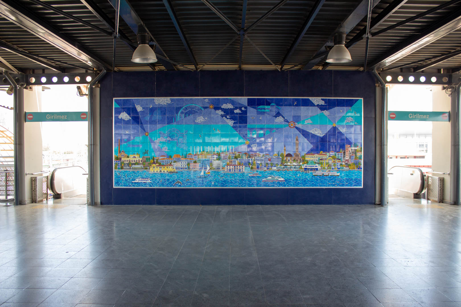 Halkapınar Metro Station Izmir
