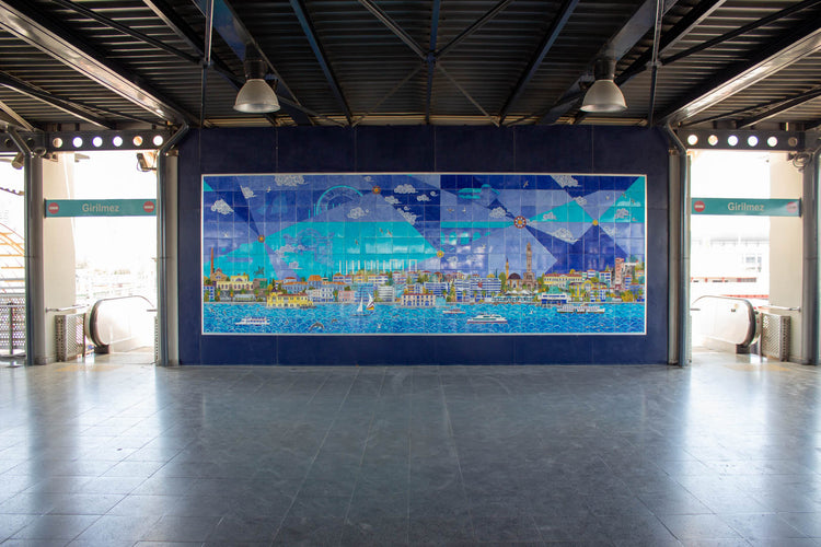 Halkapınar Metro İstasyonu İzmir