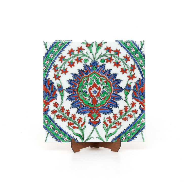Piyale Pasha Mosque Hatayi Patterned Iznik Tile