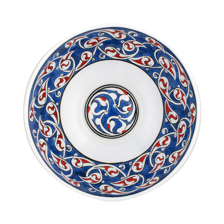 Rumi Motifli İznik Çinisi Kase No:4