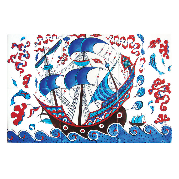Fevziye Kalyonu İznik Tile Panel