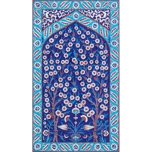 Tree of Life Iznik Tile Panel - 4
