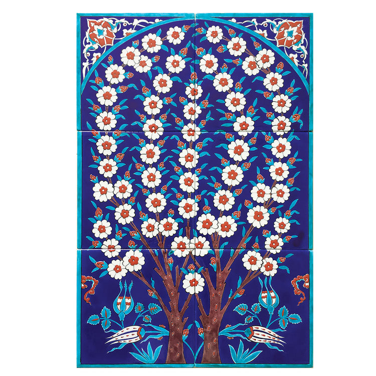 Tree of Life İznik Tile Panel - 1