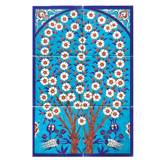 Tree of Life İznik Tile Panel - 1