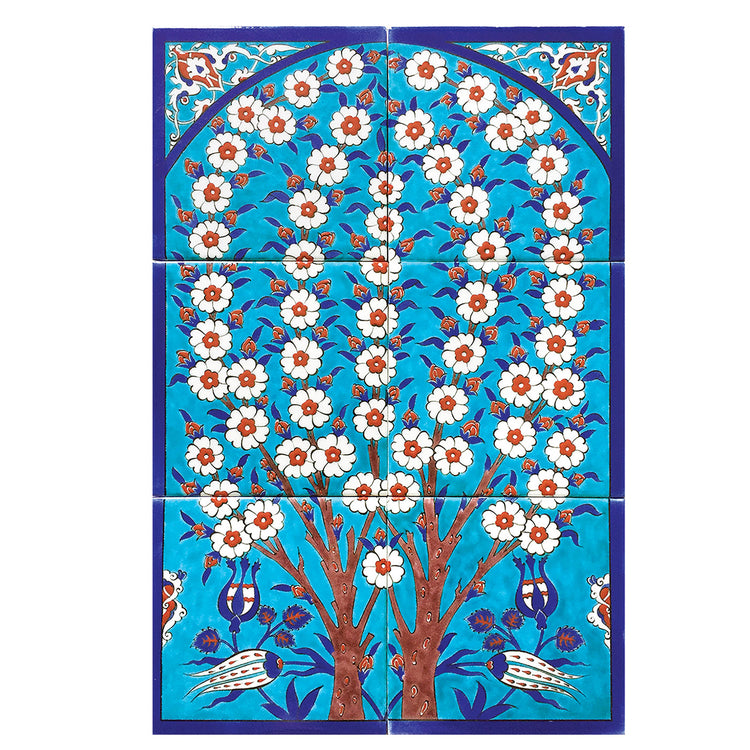 Tree of Life İznik Tile Panel - 1