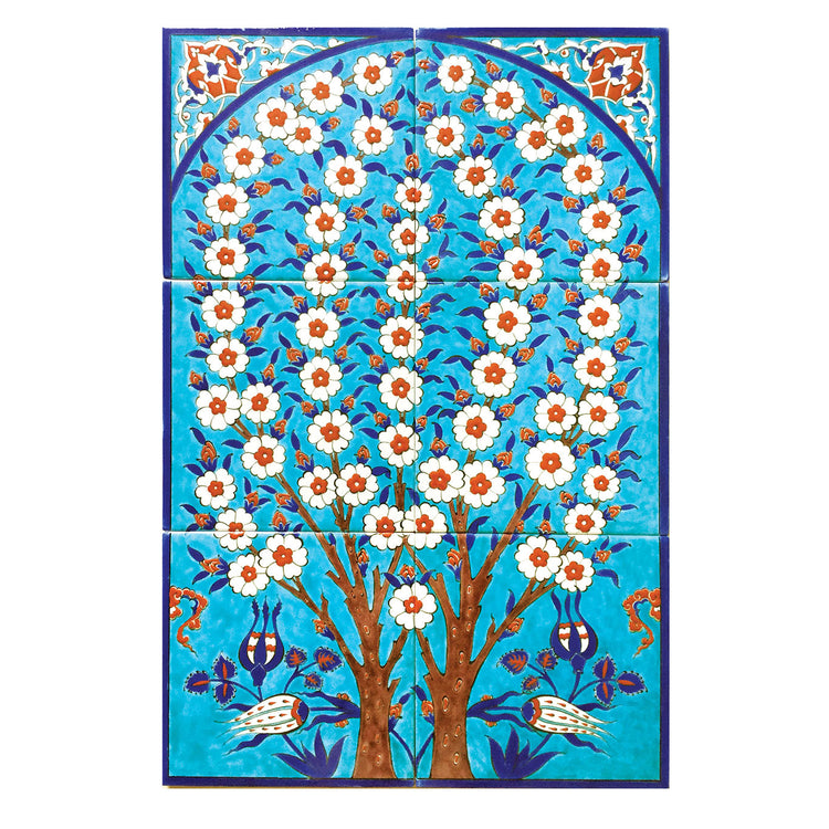 Tree of Life İznik Tile Panel - 1