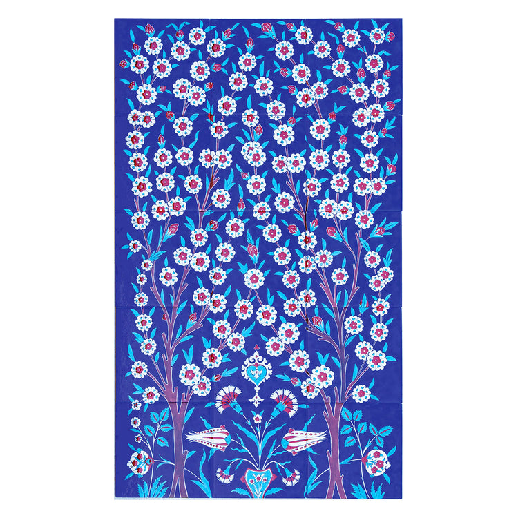 Tree of Life Iznik Tile Panel - 3