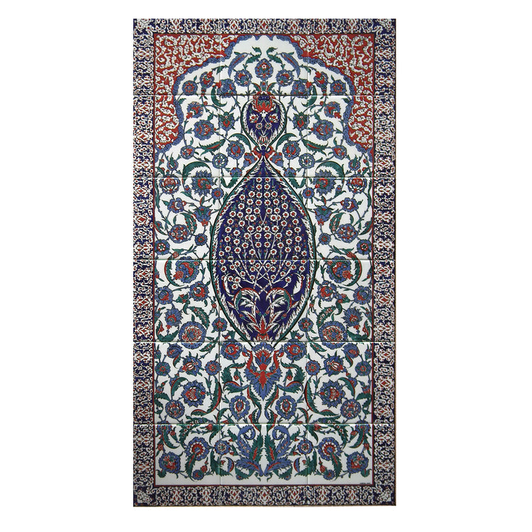 II. Selim Tomb Replica of İznik Tile Panel