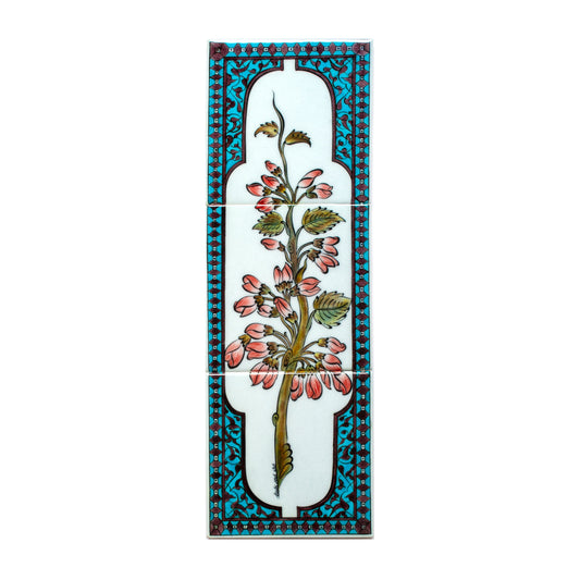 Ali Üsküdar Erguvan Design Iznik Tile Panel No:1