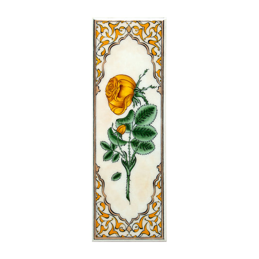 Ali Üsküdar Rose Design İznik Tile Panel