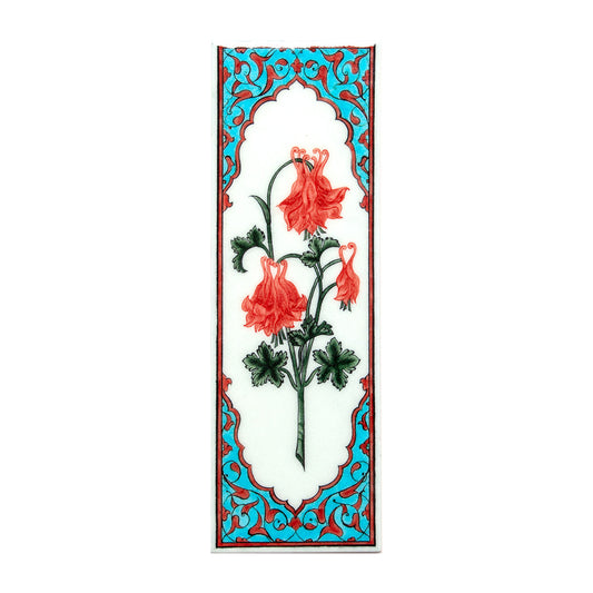 Ali Üsküdar Haseki Earring Design İznik Tile Panel