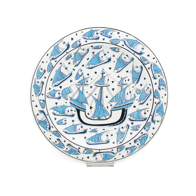 Mahmudiye Kalyonu İznik Tile Plate