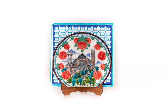 Hagia Sophia Patterned Iznik Tile
