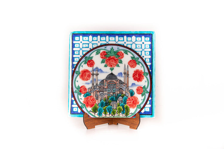 Hagia Sophia Patterned Iznik Tile