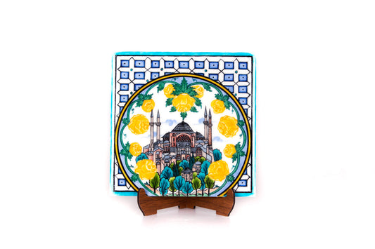 Hagia Sophia Patterned Iznik Tile