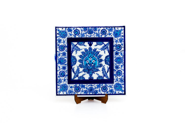 Baba Nakkaş & Hatayi Patterned Iznik Tile