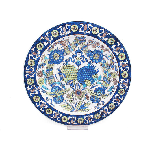 British Museum Iznik Tile Plate Replica Sam Pattern