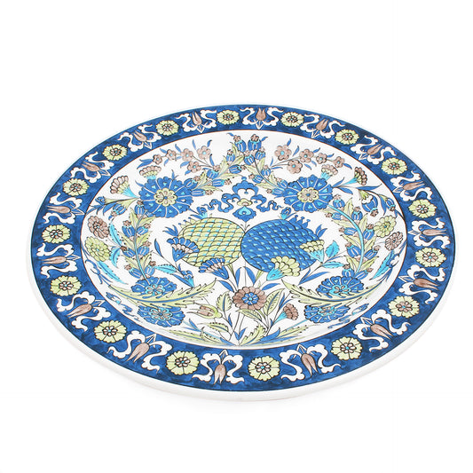 British Museum Iznik Tile Plate Replica Sam Pattern