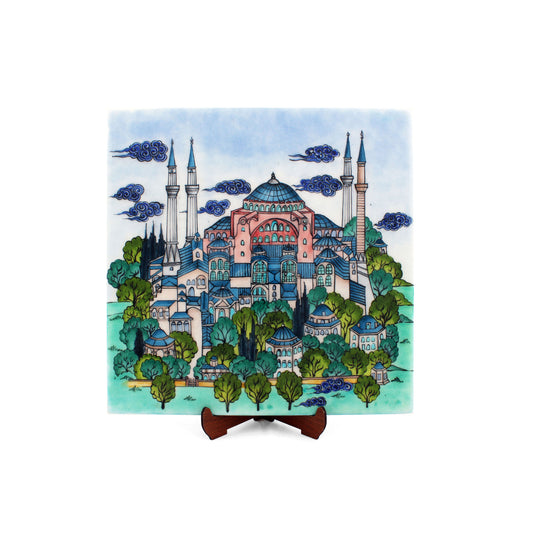 Hagia Sophia Design Iznik Tile