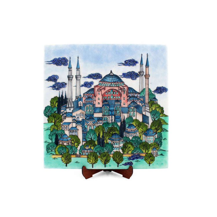 Hagia Sophia Design Iznik Tile