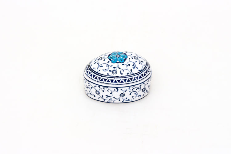 Golden Horn Design Iznik Tile Jewelry Box