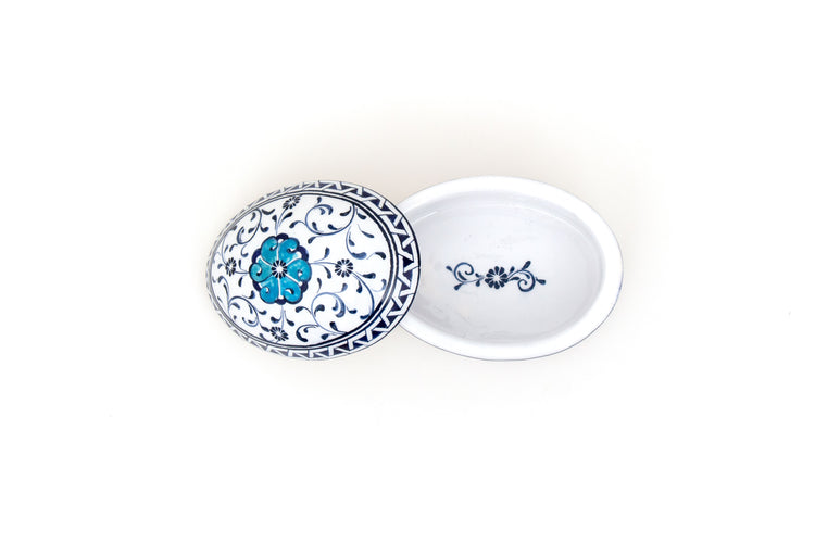 Golden Horn Design Iznik Tile Jewelry Box