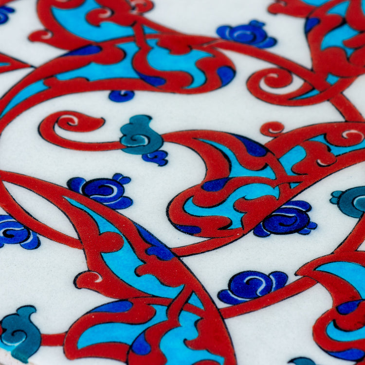 Hurde Rumi Pattern İznik Tile No:1