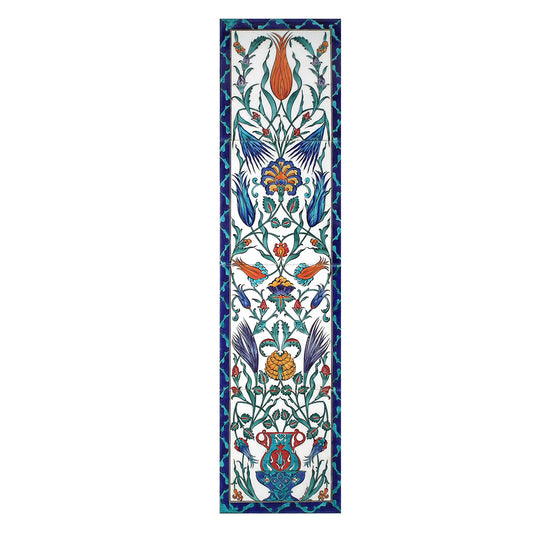 Istanbul Tulips Iznik Tile Panel