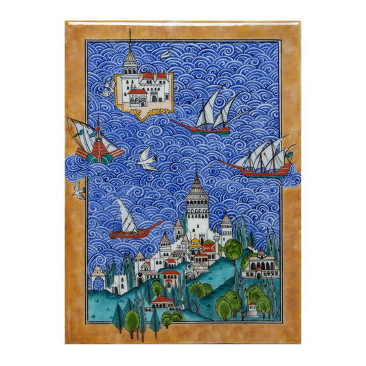 Istanbul Miniature Iznik Tile Panel - 3