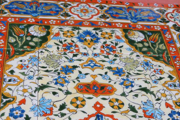Synthesis of Styles Patterned Iznik Tile Panel