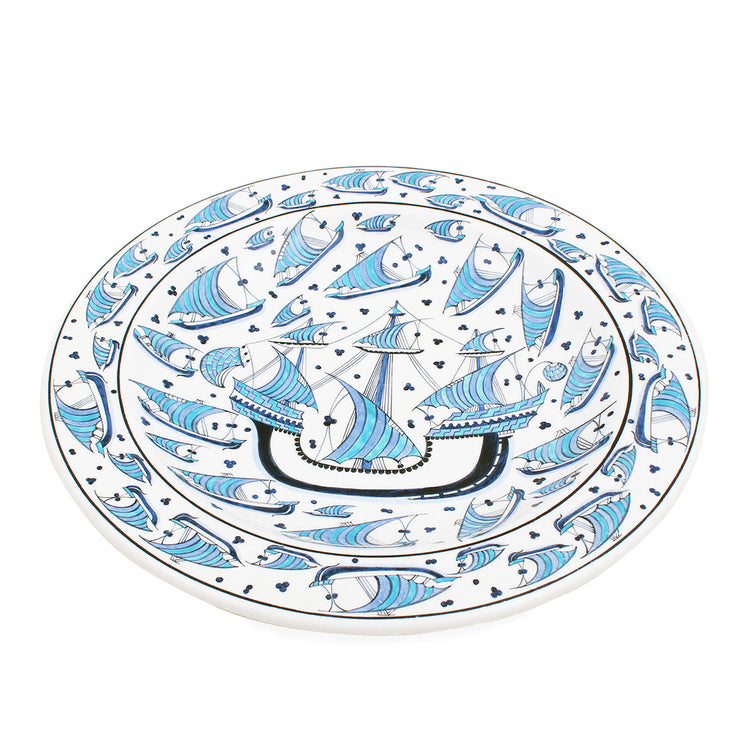 Mahmudiye Kalyonu İznik Tile Plate