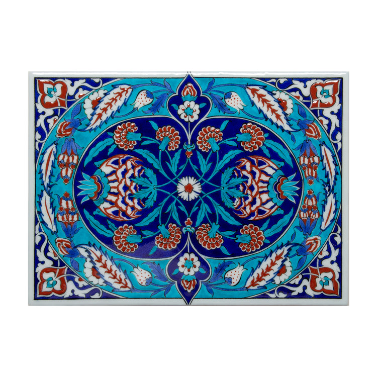 Nar Motif Iznik Tile Panel