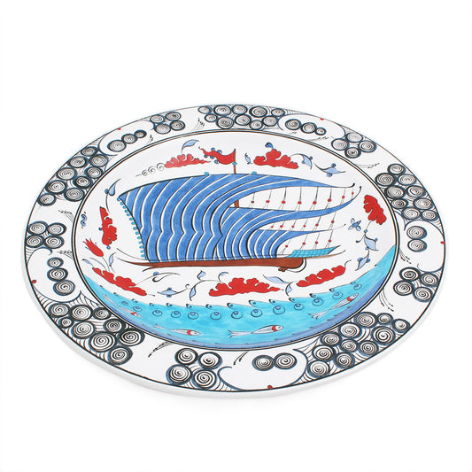 Osmaniye Galley İznik Tile Plate