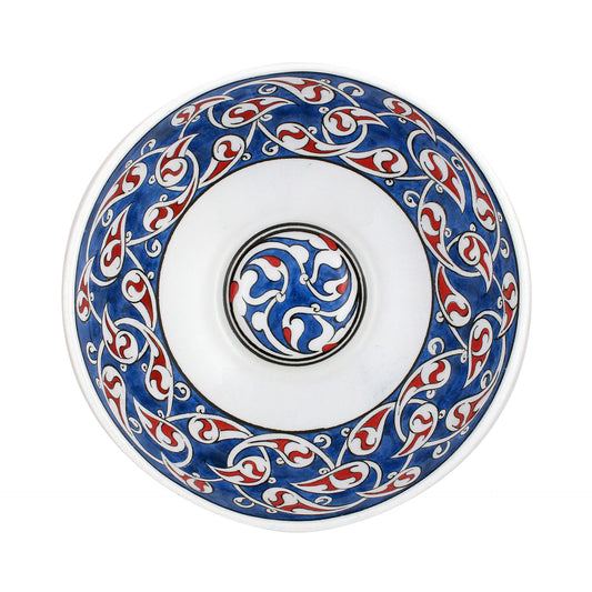 Rumi Motifli İznik Çinisi Kase No:4