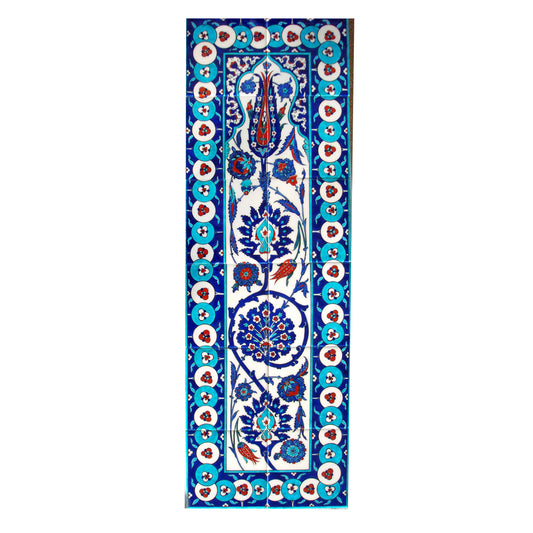 Rüstem Pasha Mosque Iznik Tile Panel Replica No.1