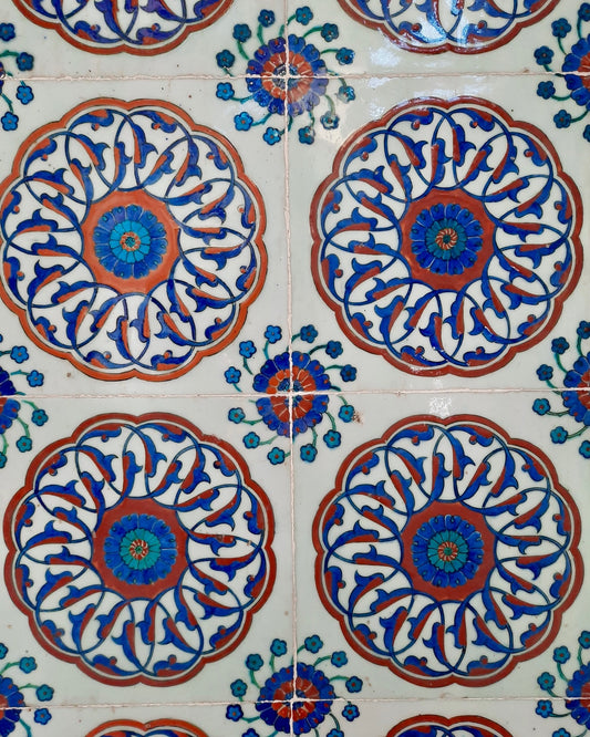 Rüstem Pasha Mosque Iznik Tile Replica No:4