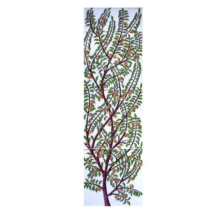 Peach Tree İznik Tile Panel