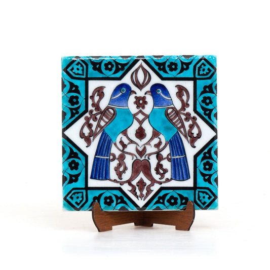 Seljuk Period Bird Motif İznik Tile