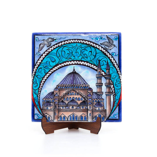 Süleymaniye Mosque Patterned Iznik Tile